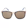 LOZZA SL2199 Unisex akiniai nuo saulės - stačiakampis acetatinis rėmas, UV400 apsauga - 57/20/135 mm