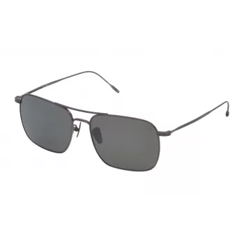 LOZZA SL2305 Akiniai vyrams - Havana acetato rėmelis, rudi polikarbonato lęšiai, UV400 apsauga, 57 mm lęšio plotis