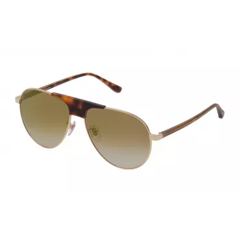 LOZZA SL2354-60300G Unisex akiniai Havana rėmelis Pilki lęšiai 60/14/145 mm
