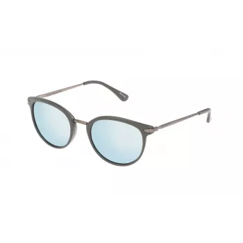 LOZZA SL4027M519GWX Unisex akiniai - Havana acetato rėmelis, rudi polikarbonato lęšiai, UV400 apsauga, 51/20/140 mm