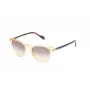 LOZZA SL4032M490858 Unisex stačiakampiai akiniai nuo saulės - blizgantis juodas rėmelis, pilki lęšiai, 49 mm