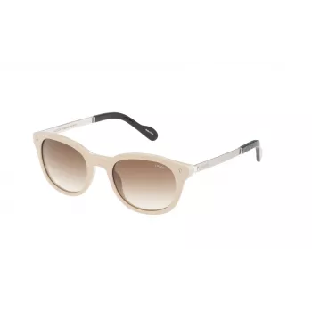 LOZZA SL4034M506YZM Unisex akiniai su Havana acetato rėmeliu ir rudais gradientiniais lęšiais 50/21/145 mm
