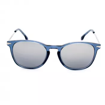 LOZZA SL4159M-955X Unisex stačiakampiai akiniai nuo saulės juodi pilkas atspalvis 52mm
