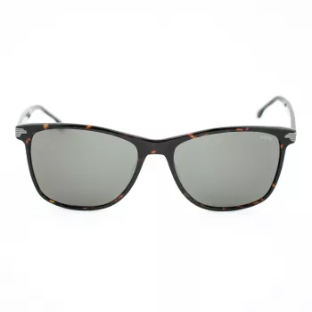 LOZZA SL4162M-0786 Vyriški akiniai nuo saulės - Havana acetato rėmelis, rudi polikarbonatiniai lęšiai, UV400 apsauga, 58/18/140 mm