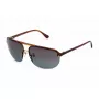 LOZZA SL4260-650706 Vyriški stačiakampiai akiniai nuo saulės Dark Havana pilki