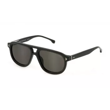 LOZZA SL4330-550D80 Unisex Sunglasses - Havana Acetate Frame, Brown Gradient Polycarbonate Lenses, 55/18/145 mm