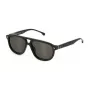 LOZZA SL4330-550D80 Unisex Sunglasses - Havana Acetate Frame, Brown Gradient Polycarbonate Lenses, 55/18/145 mm
