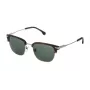 LOZZA Unisex stačiakampiai akiniai nuo saulės SL2280M530579 - Havana rudos spalvos acetato rėmelis su rudais gradientiniais lęšiais