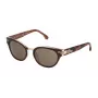 LOZZA Moteriški Akiniai Nuo Saulės SL4075M500GB5 Kačių Akys Havana Acetatas Ruda Gradient UV400