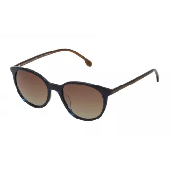 LOZZA moteriški akiniai nuo saulės SL4178M516X8P Havana Tortoise Acetate Rectangular Polarized UV400 51mm