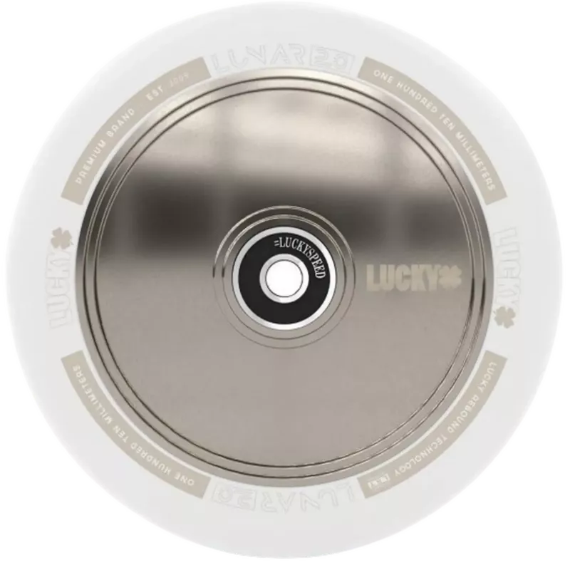Lucky Lunar 110mm Pro Scooter Wheel Raw Logo