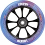 Lucky Toaster 120mm Red-Blue Swirl Wheel