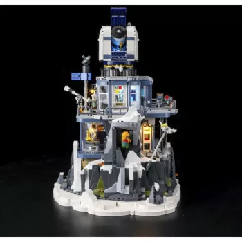 Lumibricks Alpine Observatory Light-Up Building Block Set (1180 Pieces)