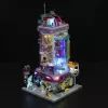 Lumibricks Cyberpunk Neoncity Cyber Couture Galleria LED apšvietimo rinkinys