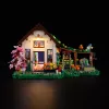Lumibricks Indoor Greenhouse su pilno spektro LED auginimo lempa, hidroponine sistema, 6 augalų kapsulėmis, 2,5 L vandens talpa, balta