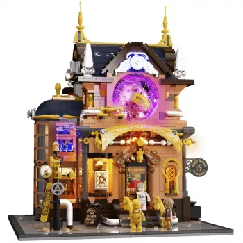 Lumibricks Steampunk Memory Shop DIY Miniature Dollhouse Kit