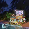 Lumibricks Surfshop Light-Up Building Blocks Set