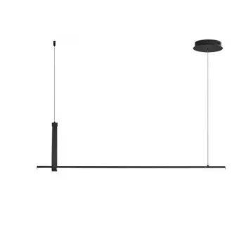 Šviestuvas pakabinamas 20W LED juodas 1200lm