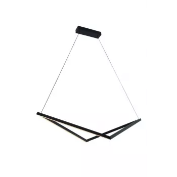 Kabamasis šviestuvas 32W LED juodas 1920lm