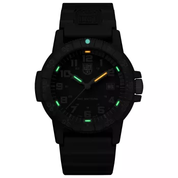 LUMINOX Vyriškas laikrodis XS.0329 44mm Šveicariškas kvarcinis Carbonox juoda guma