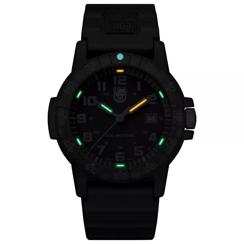 LUMINOX Vyriškas laikrodis XS.0329 44mm Šveicariškas kvarcinis Carbonox juoda guma