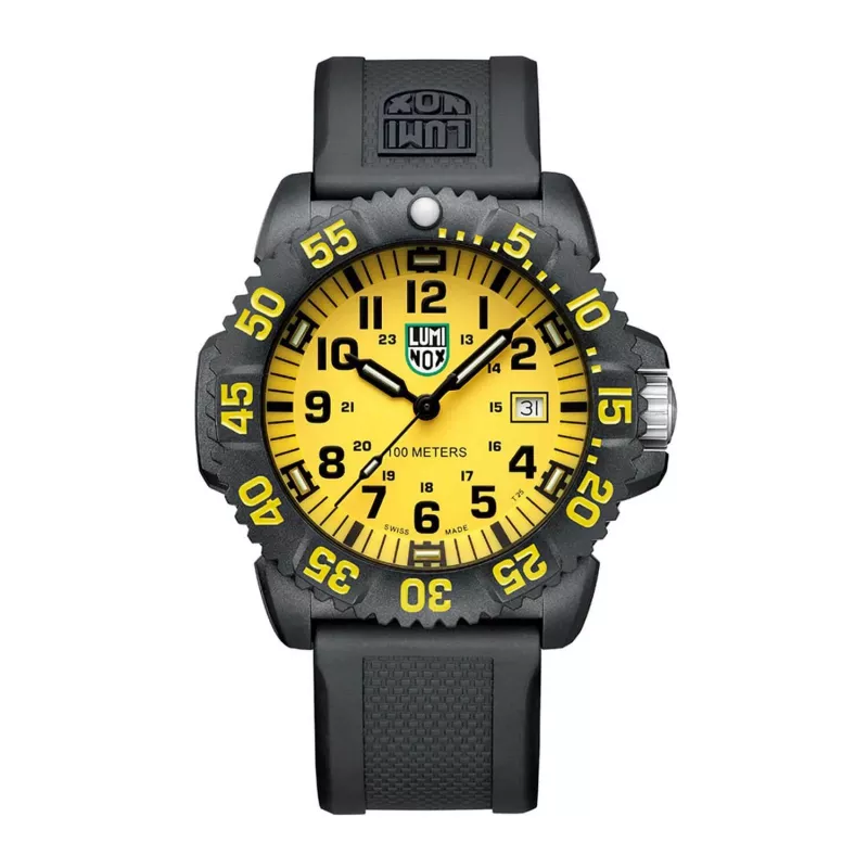 LUMINOX Vyriškas automatinis laikrodis X2.2055.1 44mm ruda oda
