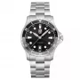 LUMINOX XS.0941 Atacama Field Automatic 1940 Series vyriškas laikrodis, 44 mm, juodas ciferblatas, odinis dirželis