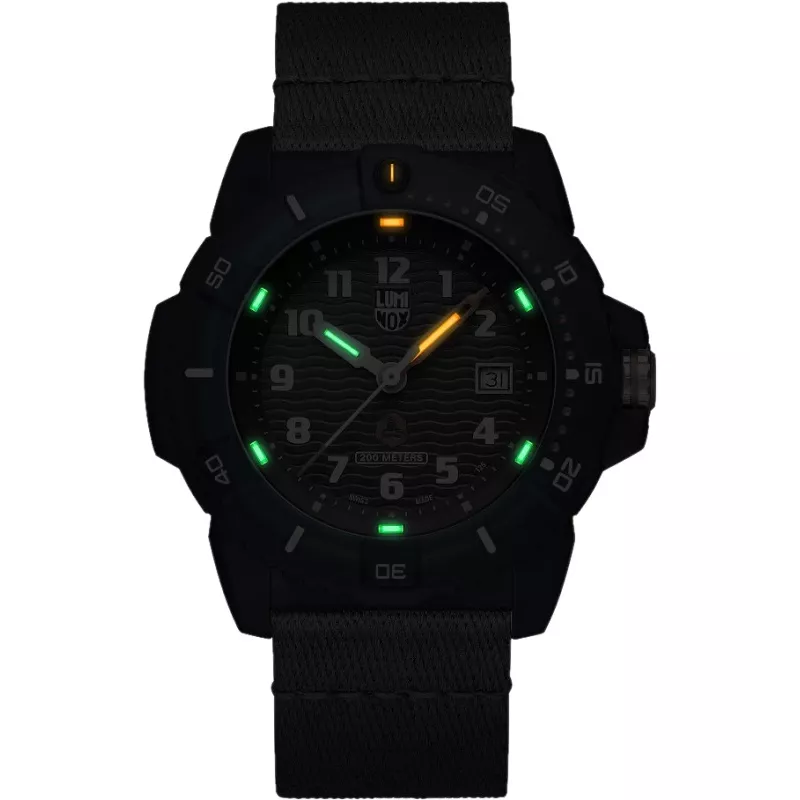 LUMINOX Vyriškas XS.8902.ECO Pacific Diver Ripple Laikrodis 46mm