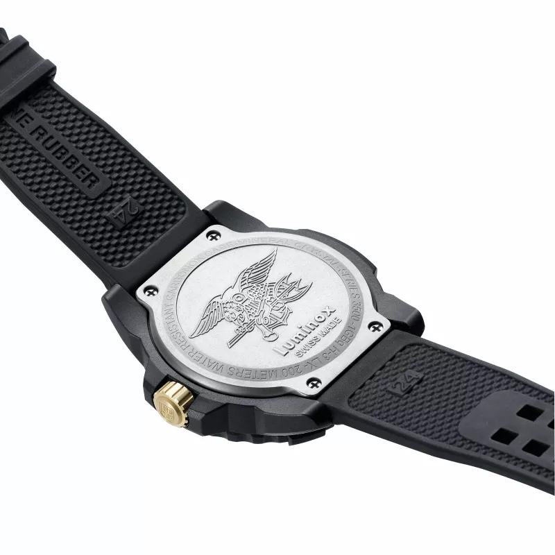 Luminox Navy SEAL 3500 Series Vyriškas Laikrodis XS.3508.GOLD 45mm Šveicariškas Kvarcas