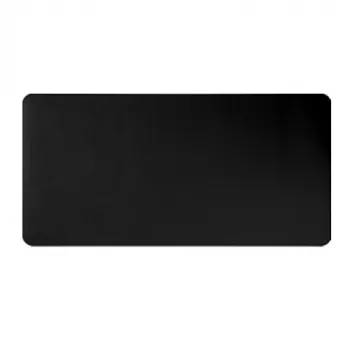 LUMIVIDA Large PVC Leather Mouse Pad with Anti-Slip Rubber Base, 1200x600mm, Juodas