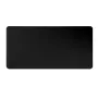 LUMIVIDA Large PVC Leather Mouse Pad with Anti-Slip Rubber Base, 1200x600mm, Juodas