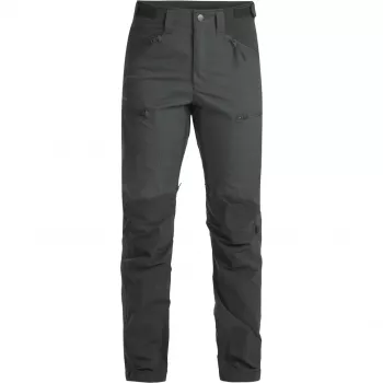 Lundhags Makke High Waist Curved Women's Hiking Trousers Granite/Charcoal