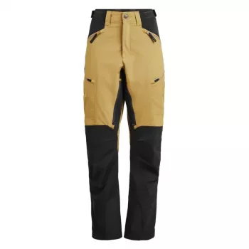 Lundhags Makke High Waist Curved Women's Hiking Trousers Hay/Charcoal