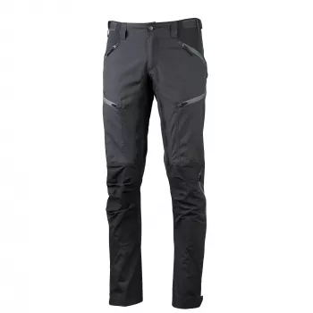 Lundhags Makke Stretch Hybrid vyriškos žygio kelnės Granite/Charcoal