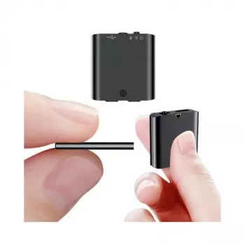 LUXURY-GOODS JNN Q63 32GB balso diktofonas su cinko lydinio korpusu, DSP triukšmo slopinimu, balso aktyvavimu, 30 val. baterija