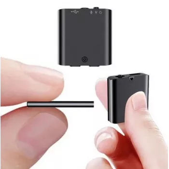 LUXURY-GOODS JNN Q63 32GB balso diktofonas su cinko lydinio korpusu, DSP triukšmo slopinimu, balso aktyvavimu, 30 val. baterija