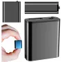 LUXURY-GOODS Mini Spy Voice Recorder Small 16GB DSP Detection Magnet Keychain Pendant HQ