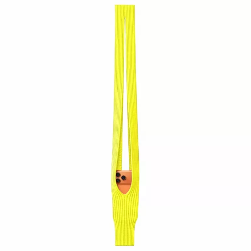 MACHINO iPhone Sock Long Size (80cm) Yellow