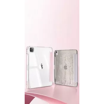 MACHINO TAB Dėklas, skirtas iPad Pro 12.9 2018-2022 / AIR 13 2024, rožinis