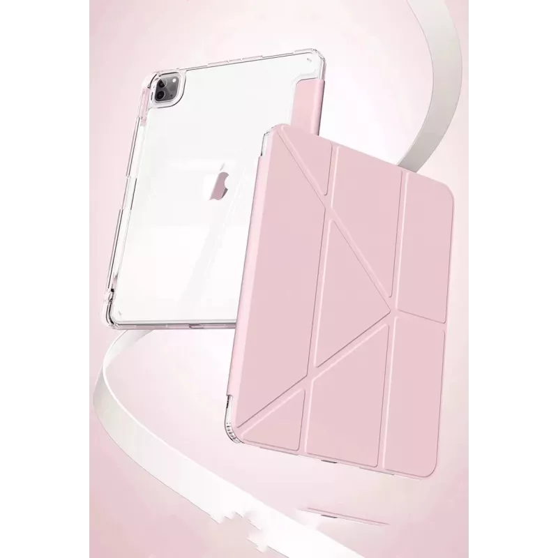 MACHINO TAB Dėklas, skirtas iPad Pro 12.9 2018-2022 / AIR 13 2024, rožinis