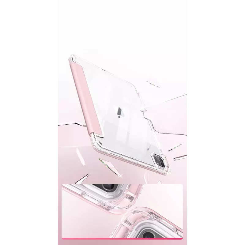 MACHINO TAB Dėklas, skirtas iPad Pro 13 2024, rožinis
