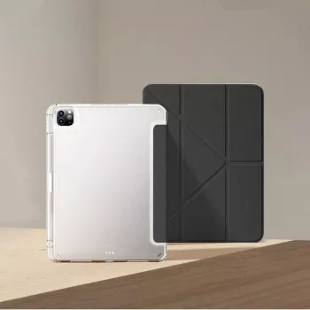 MACHINO TAB Dėklas, skirtas iPad Pro 2/3/4 11 (2020/2021/2022) ir iPad Air 4/5 10.9 bei iPad Air 11 (2024), juodas
