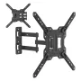 Maclean MC-759 N Fiksuotas TV / monitoriaus laikiklis prie sienos 23–65 inch ekranams, 30 kg, VESA iki 400x400, juodas