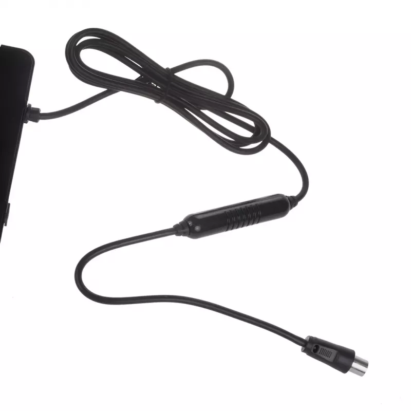 Maclean MCTV-963 High Gain Indoor Aerial Antenna Low Noise Digital Analog Freeview FM DVB Strong 45dB DVB-T/T2 H.265 HEVC