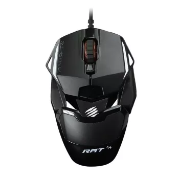 Mad Catz THE AUTHENTIC R.A.T. 1+ Gaming Mouse (MR01MCINBL000-0) - Juoda/Raudona