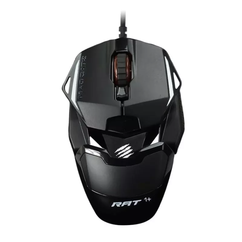 Mad Catz THE AUTHENTIC R.A.T. 1+ Gaming Mouse (MR01MCINBL000-0) - Juoda/Raudona