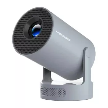 Magcubic HY300PRO+ Android 11.0 projektorius, 4K UHD palaikymas, Wi-Fi 6, Bluetooth 5.0, 200 ANSI liumenų, pilka