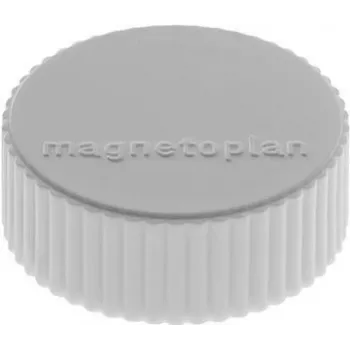 MAGNETOPLAN HOLTZ Discofix apvalus magnetas Magnum, pilkas, vientisas ferito branduolys, 2,0 kg laikymo jėga 1660001