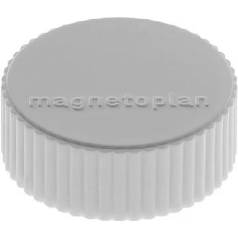 MAGNETOPLAN HOLTZ Discofix apvalus magnetas Magnum, pilkas, vientisas ferito branduolys, 2,0 kg laikymo jėga 1660001