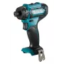 MAKITA 12V CXT akumuliatorinis suktuvas DF033DZ - 30/14 Nm, 1/4 colio šešiabriaunis, be akumuliatoriaus